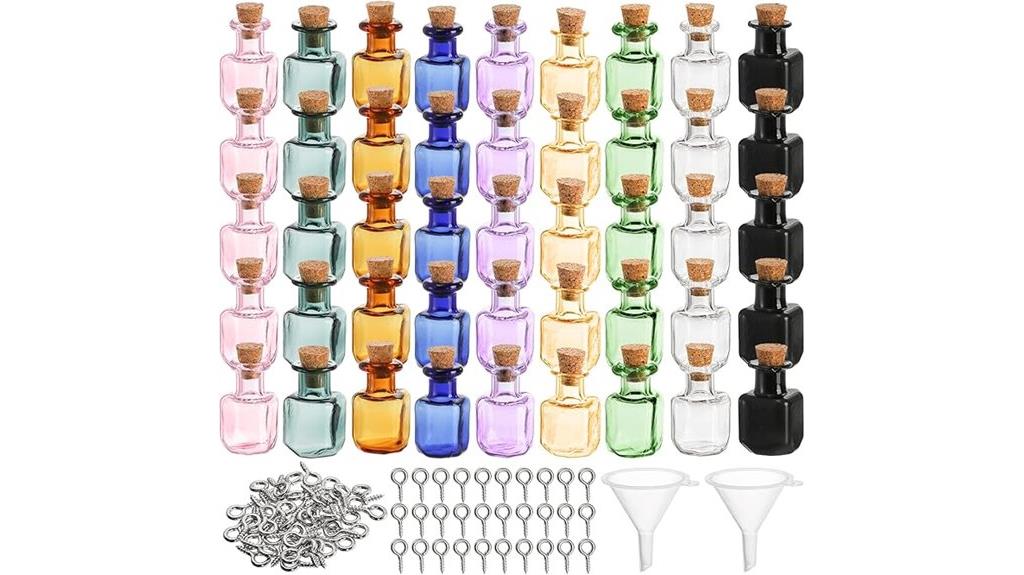 set of 45 small spell jars