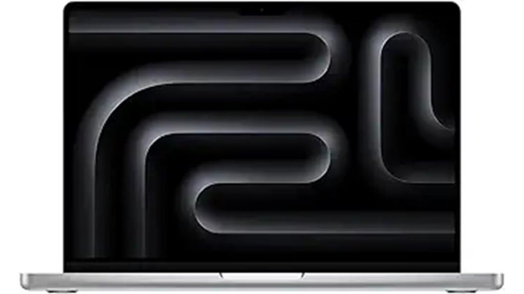 silver macbook pro 14 inch