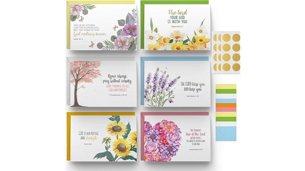 sixty christian greeting cards