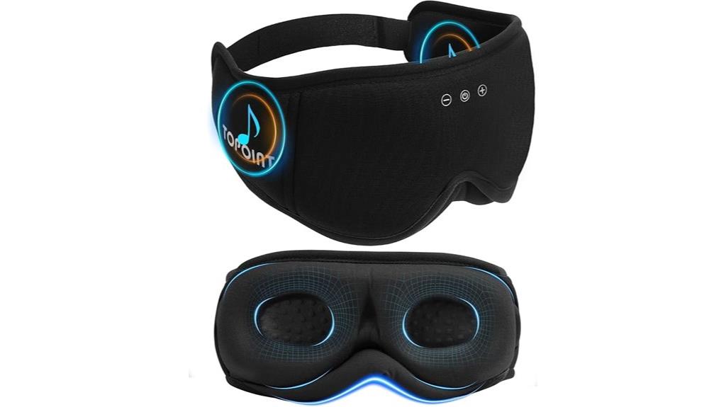 sleep mask with bluetooth