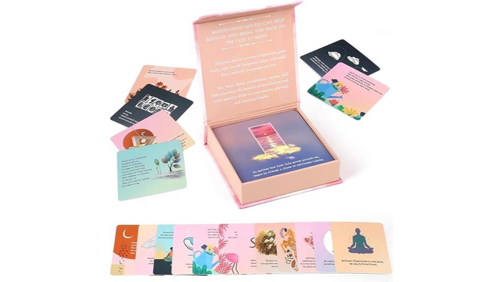 stress relief self care cards