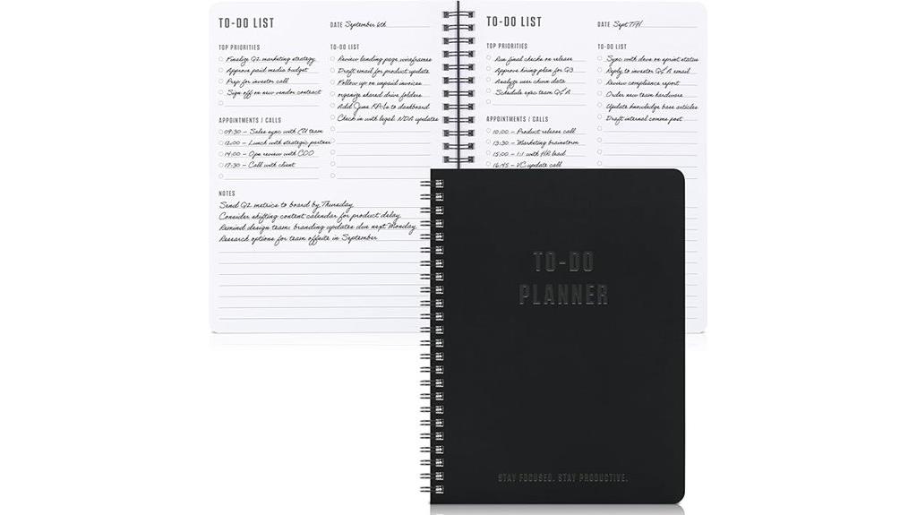 stylish planner for tasks