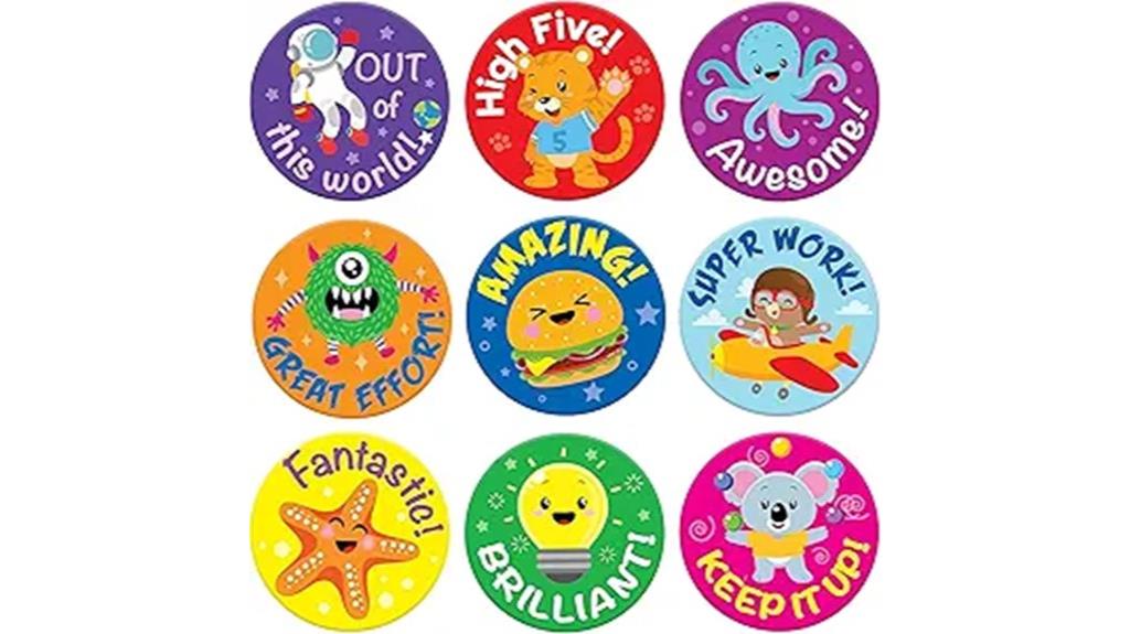 teacher reward sticker pack