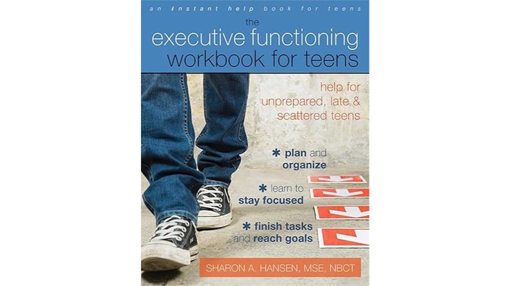 teenage executive skills workbook