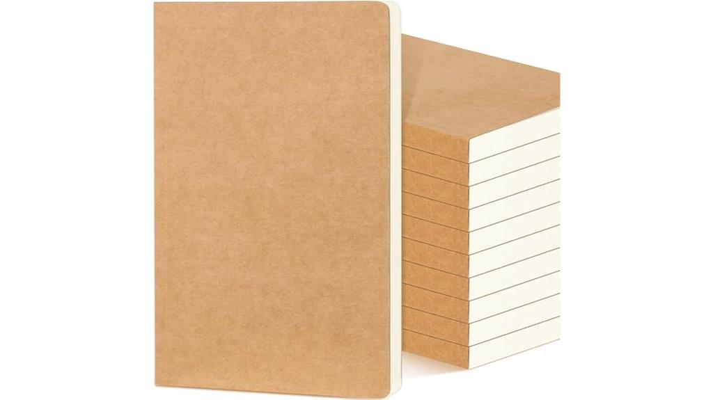 ten a5 journal refills