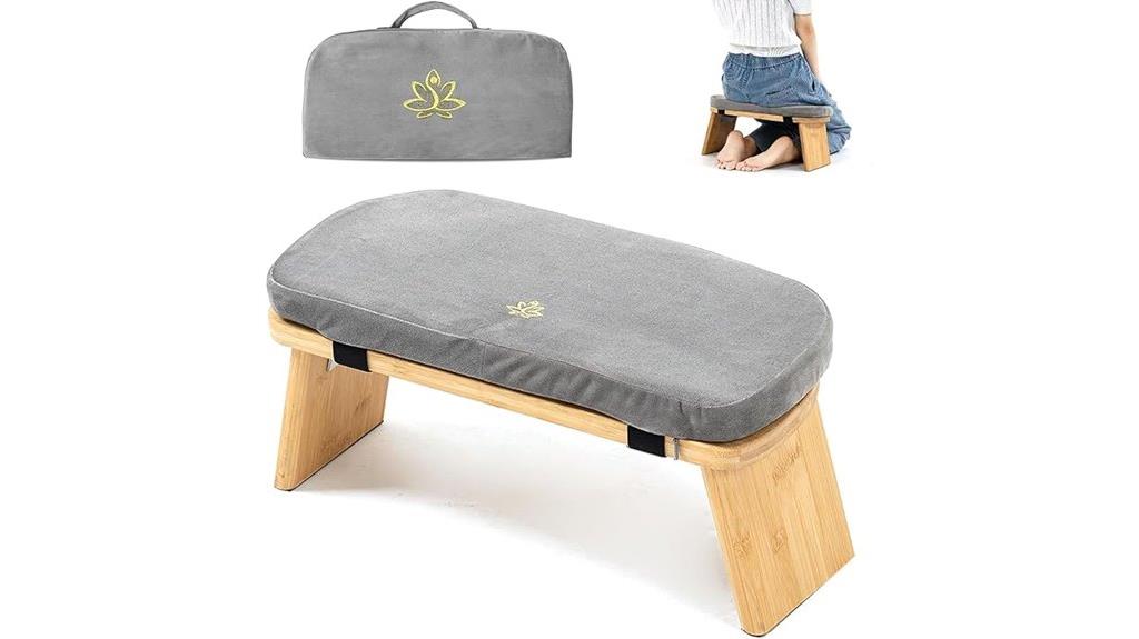 thick cushion meditation bench