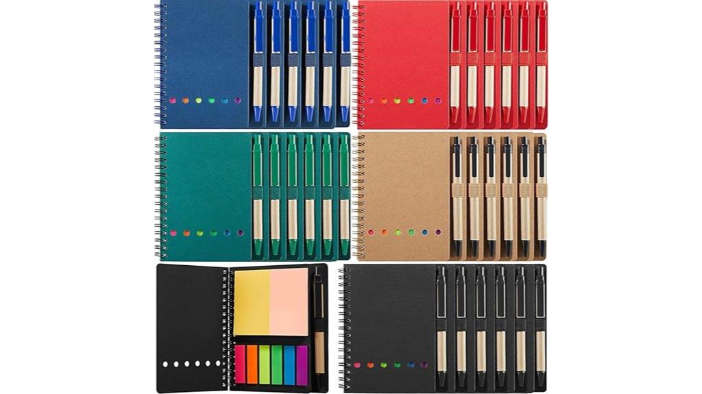 thirty pack spiral notebooks