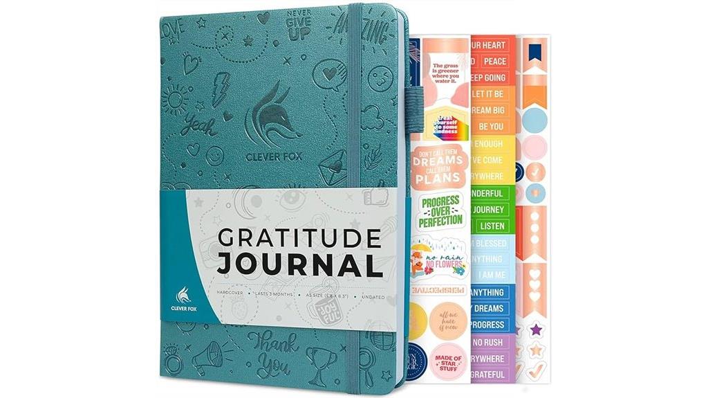 three month gratitude journal