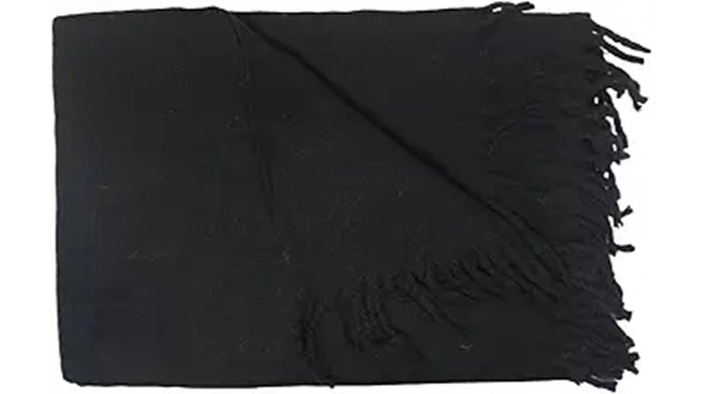 tibetan wool meditation shawl