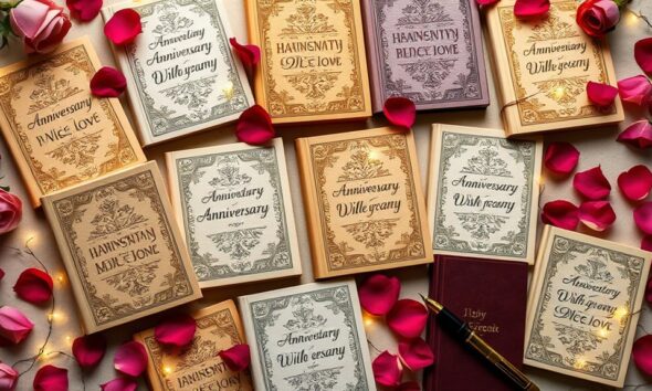 top anniversary gift book choices