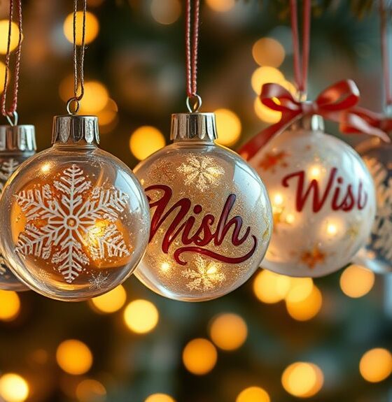 top christmas wish ornaments