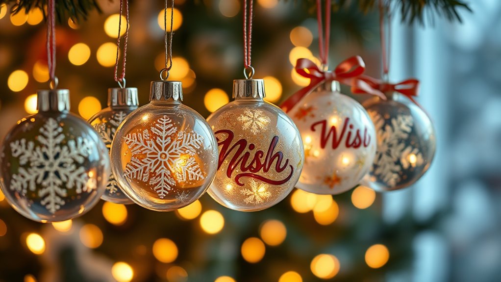 top christmas wish ornaments