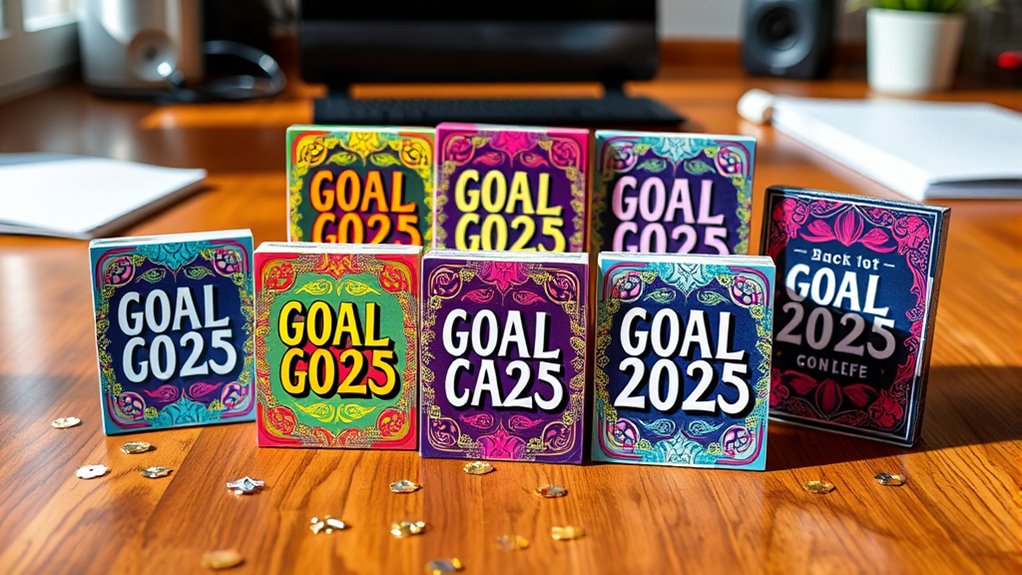 top goal setting card decks