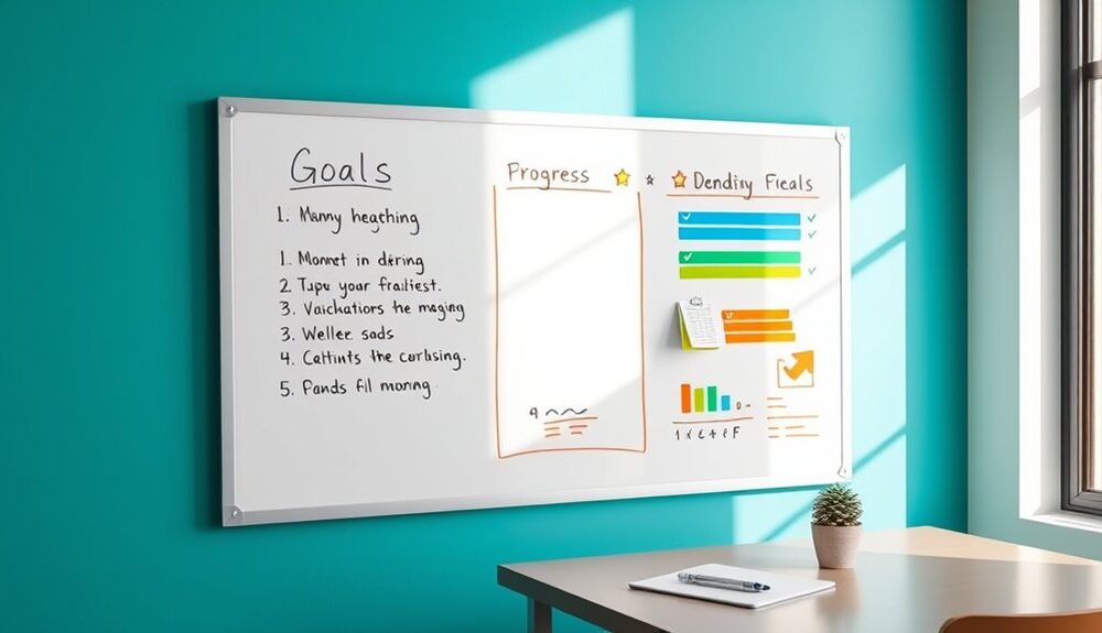 top goal tracking whiteboards