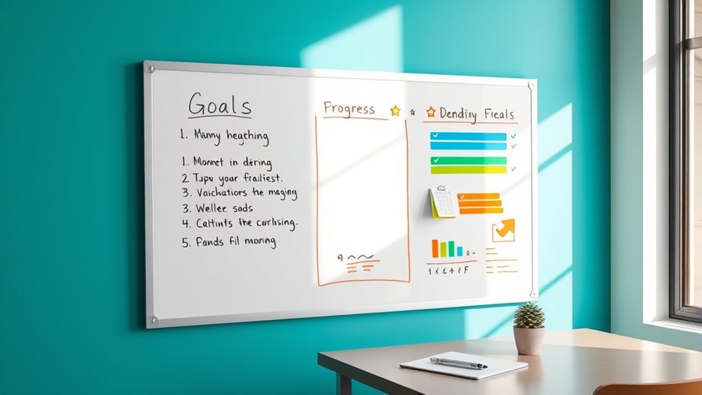 top goal tracking whiteboards