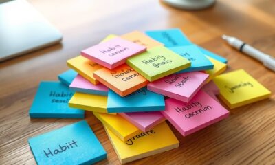 top habit tracker sticky pads