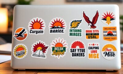 top laptop sticker inspiration
