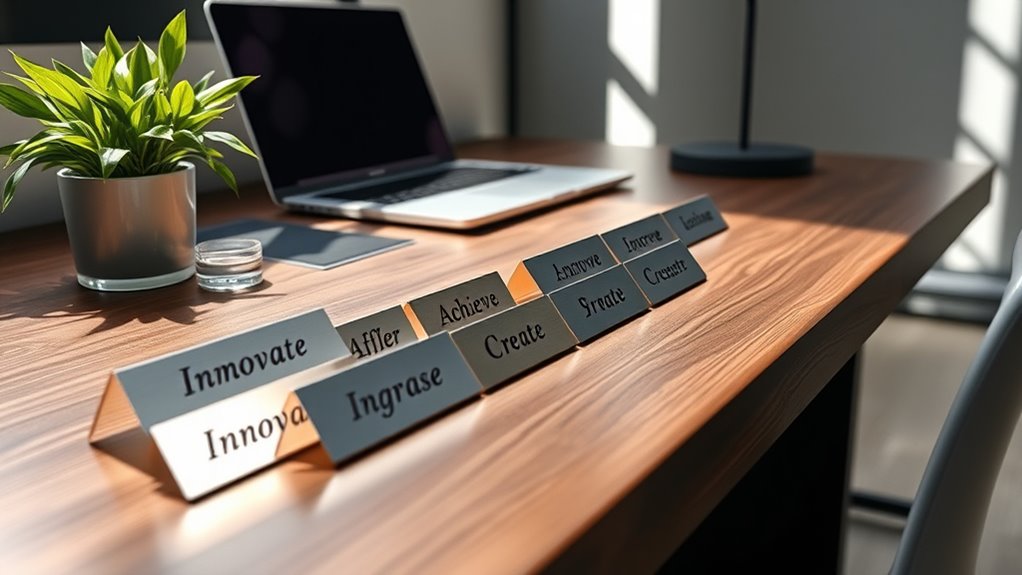 top motivational desk name plates