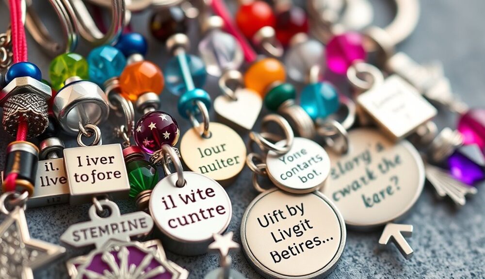 top motivational keychains collection
