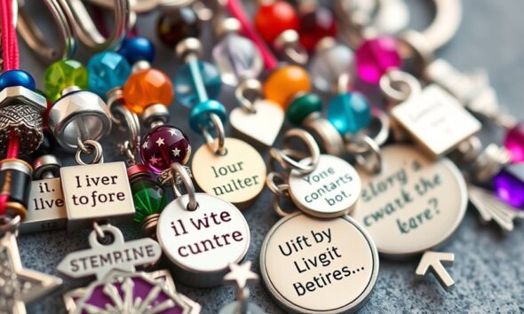top motivational keychains collection