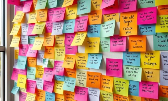 top motivational sticky quotes