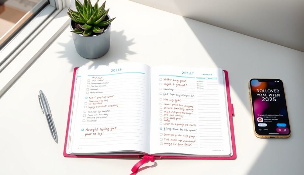 top rollover goal notebooks