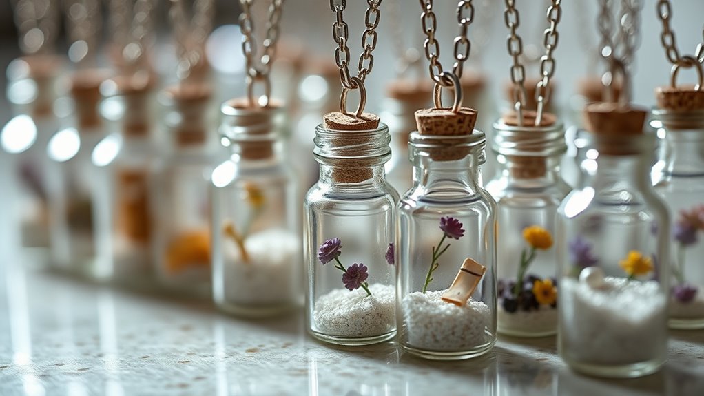 top wishing bottle necklaces