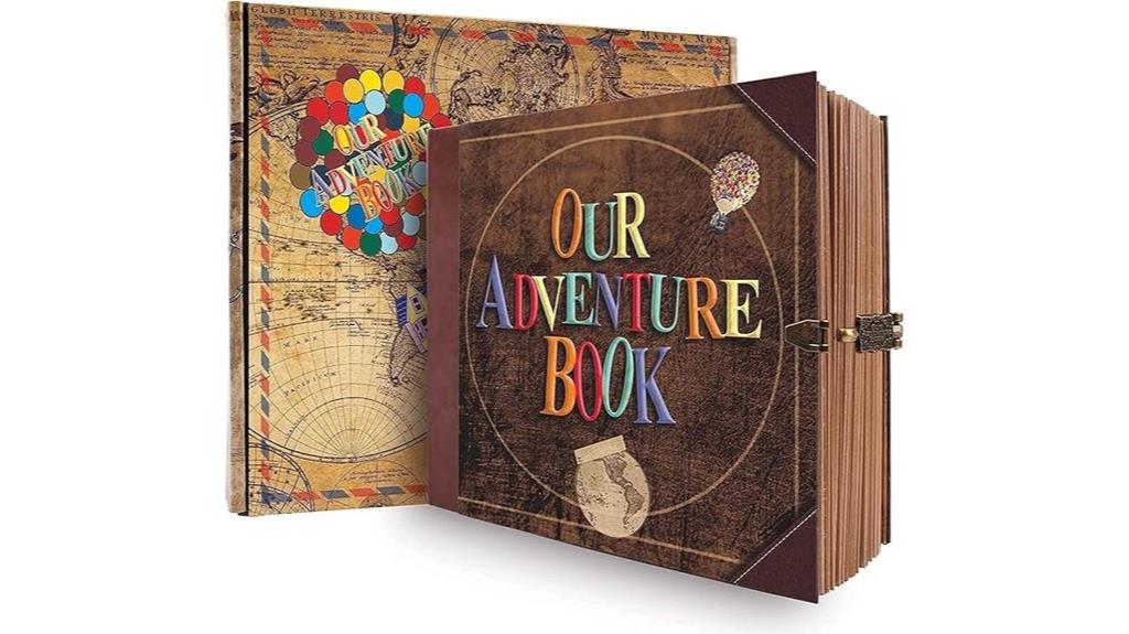 travel memory scrapbook album