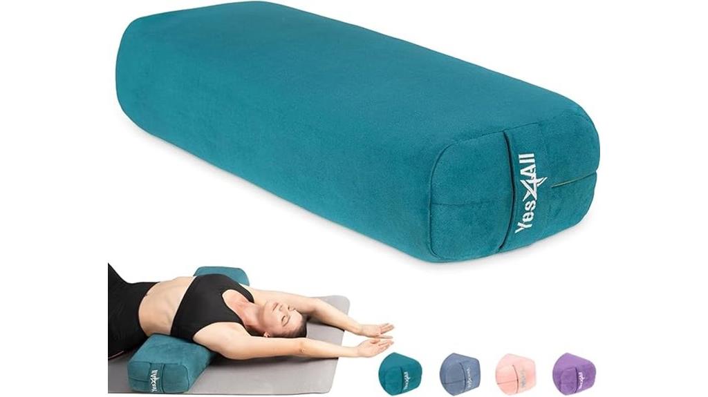 triple layer yoga bolster