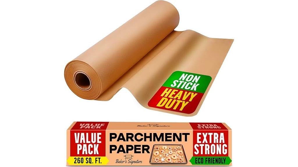unbleached parchment baking paper