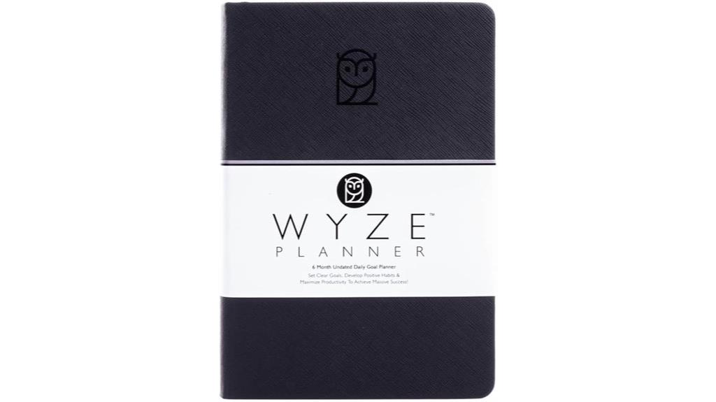 undated a5 daily planner
