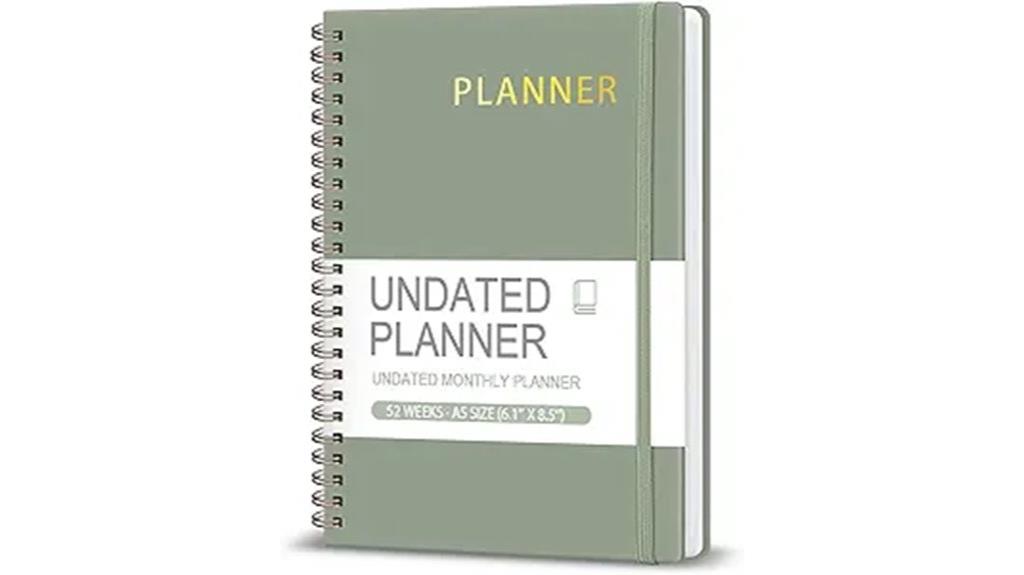 weekly planner with goals