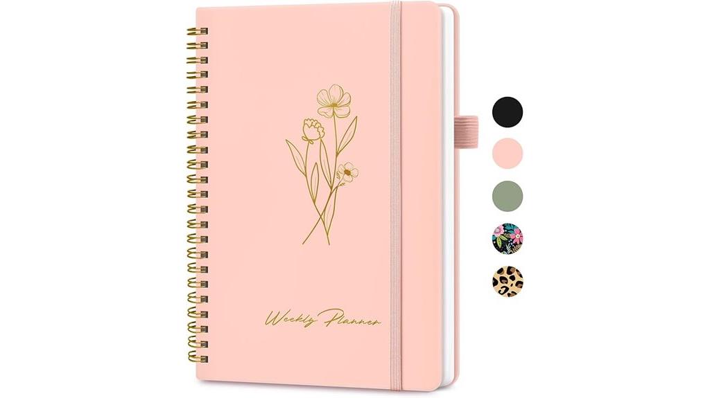 weekly planner with goals