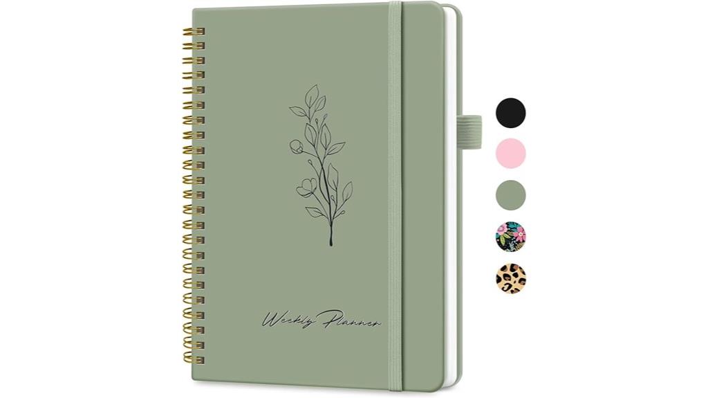 weekly planner with goals