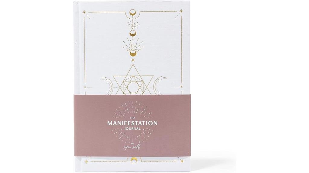white manifestation journal