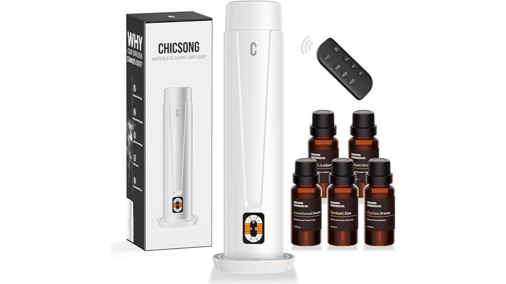 wireless diffuser with lights