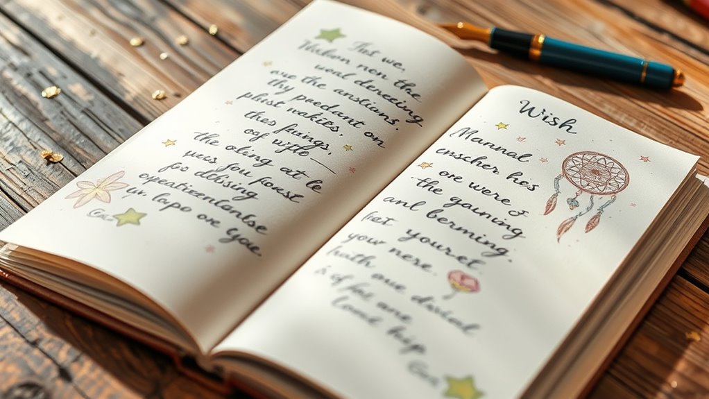 wish journal refill ideas