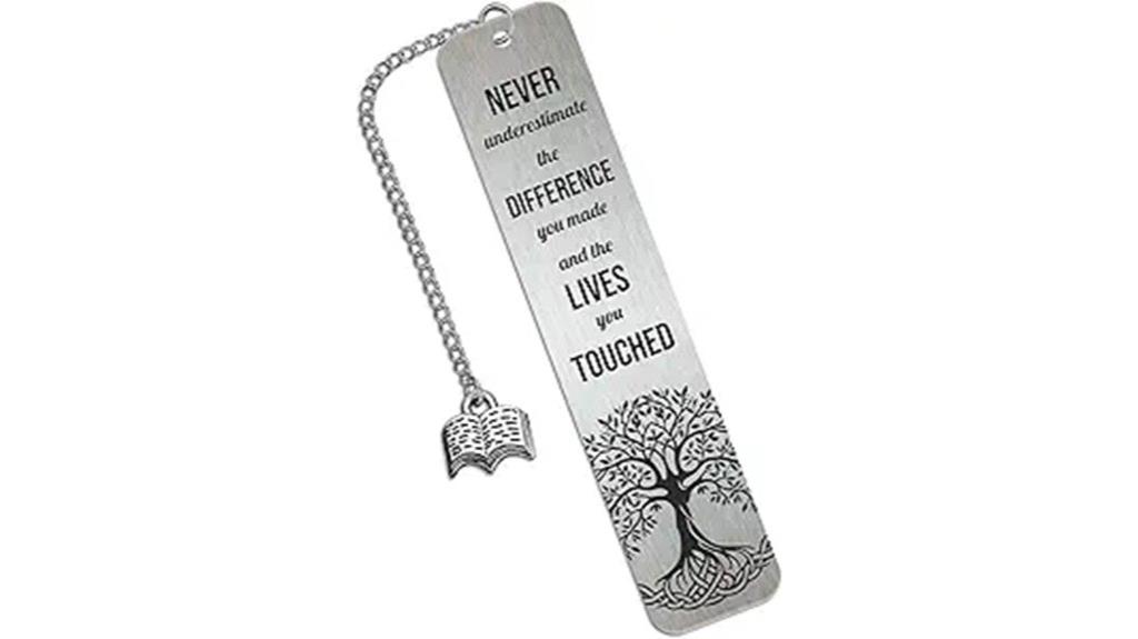 women s inspirational metal bookmarks