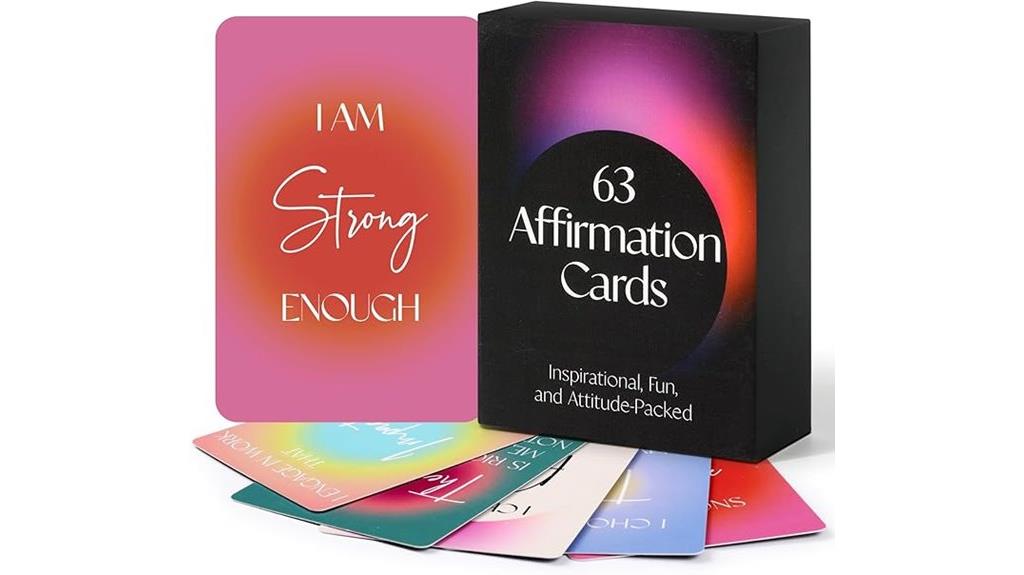 women s positivity affirmation deck