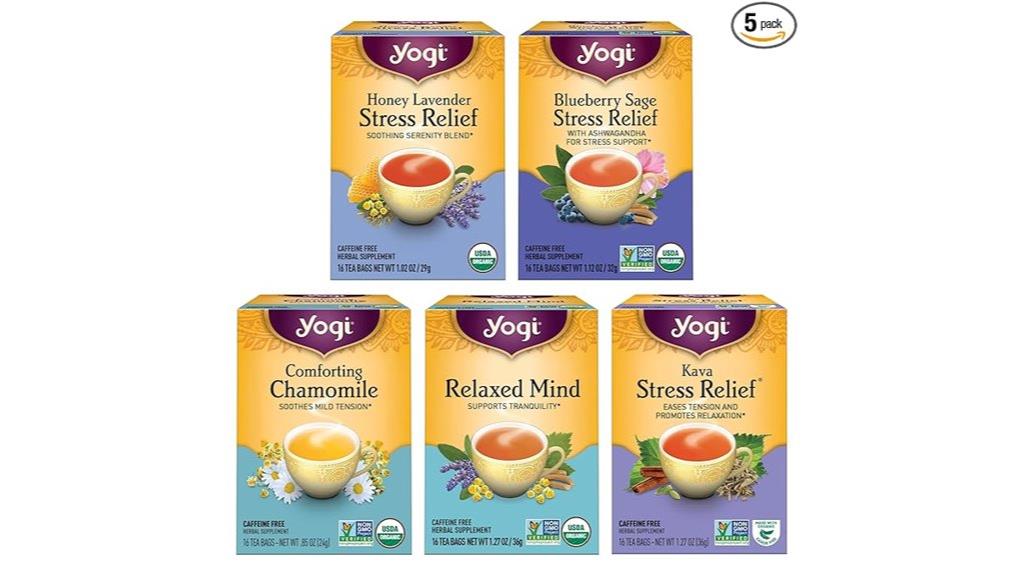 yogi tea sampler packs