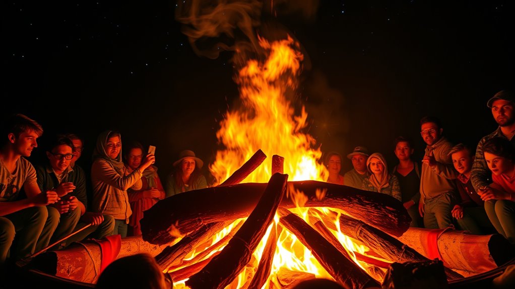 bonfire rituals history science safety