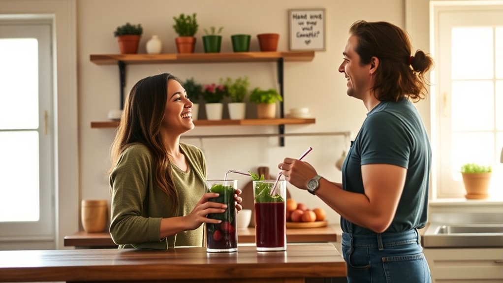 couples healthy habit building