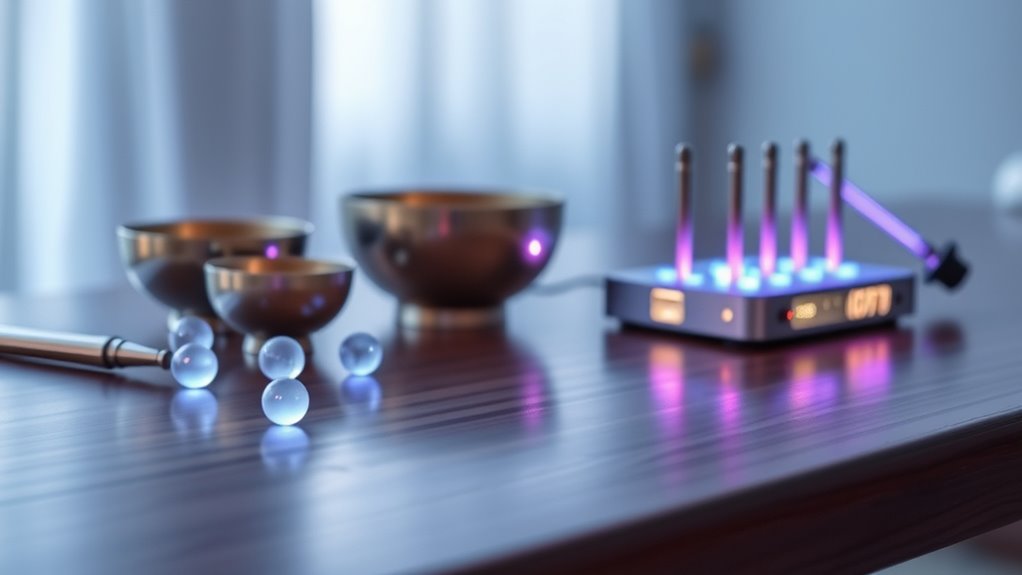 frequencies promote healing effects