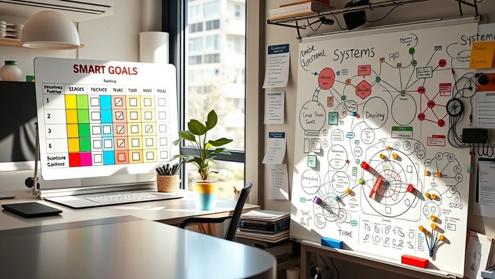 goals and systems sustain success