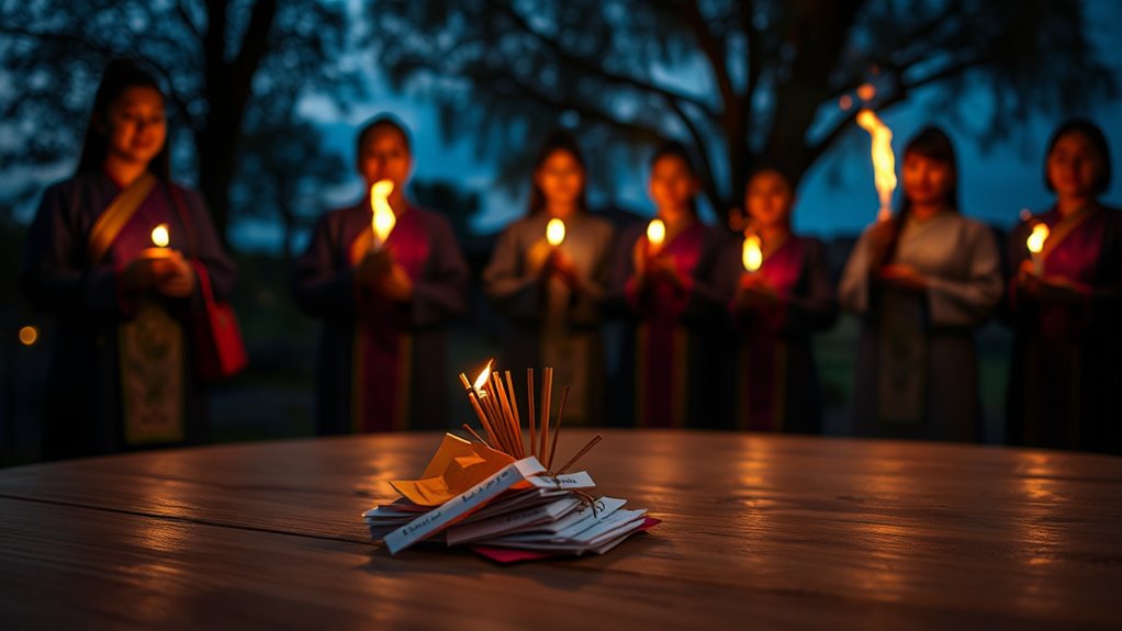 guided ritual for safe burning