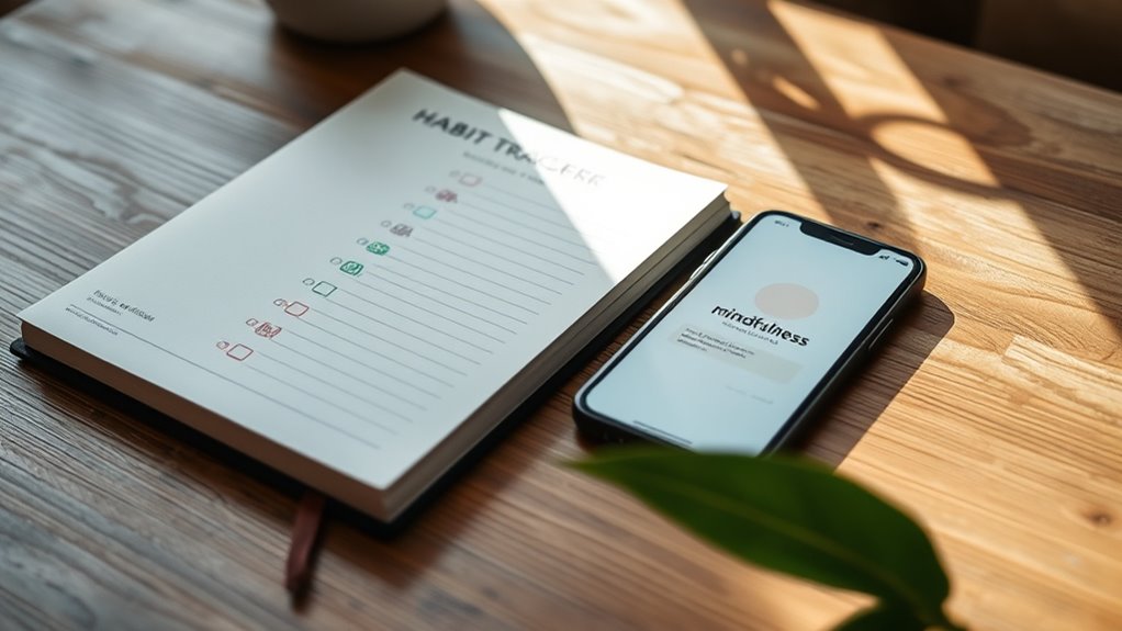 mindful habit awareness fosters resilience