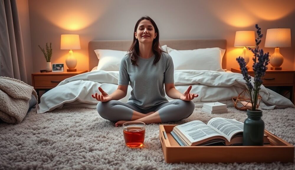 night routines enhance restful sleep