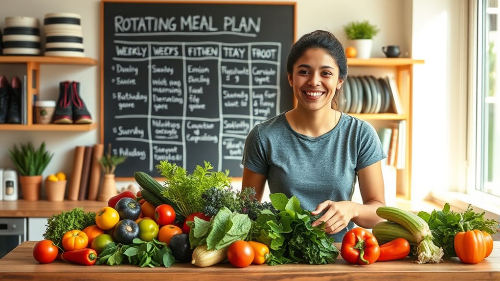 rotate routines to stay engaged