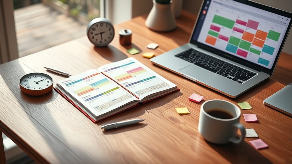 structured scheduling and prioritization