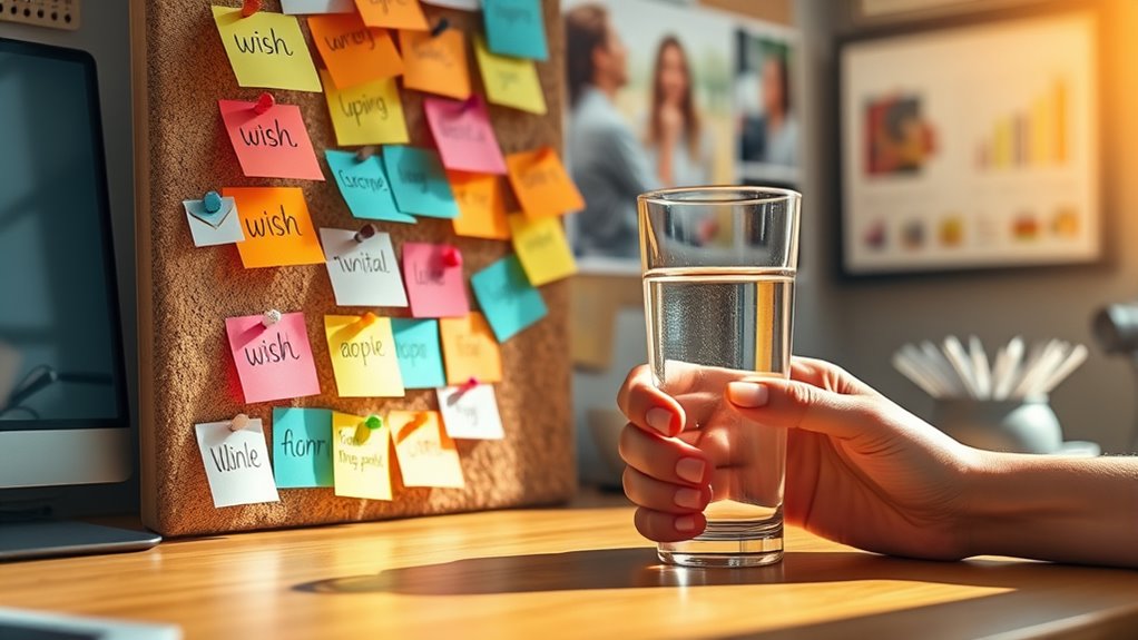 visualize success through wish